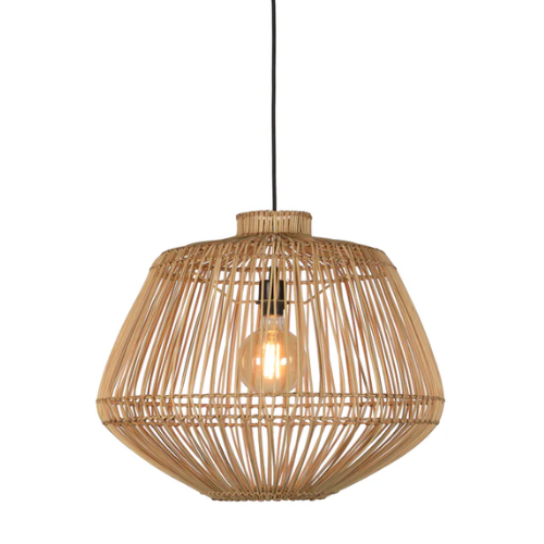 Good&Mojo Hanglamp Madagascar rotan dia.60xh.50cm, naturel